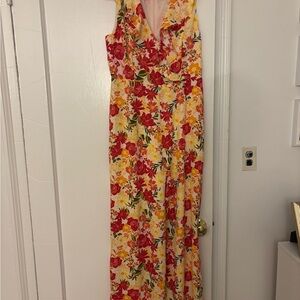 Sugarlips Vibrant Floral Jumpsuit